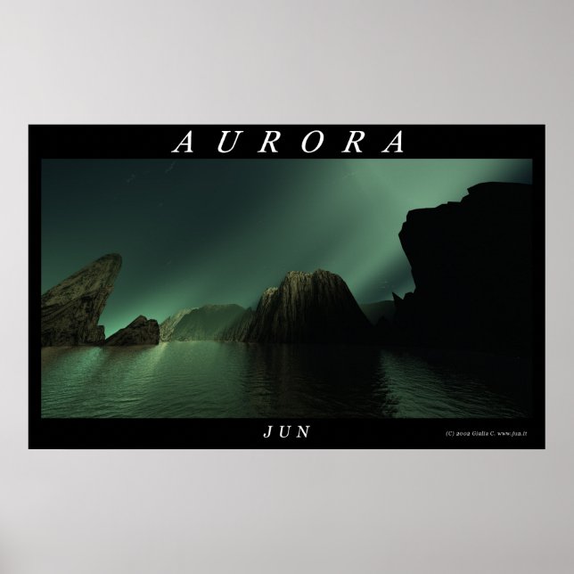 AURORA POSTER (Framsidan)