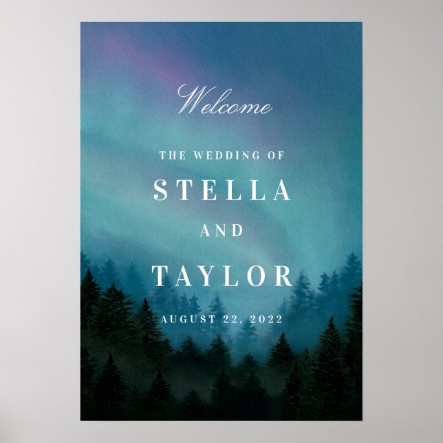 Aurora Poster signatur (Framsidan)