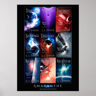 Aurora Rhapsody Cover Collage (20 x 28) Poster