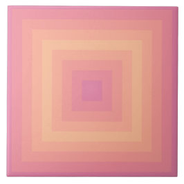 Aurora Rosa Fuzzy Peach Squares Ceramic Tile Kakelplatta