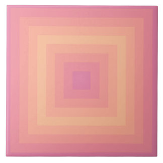 Aurora Rosa Fuzzy Peach Squares Ceramic Tile Kakelplatta