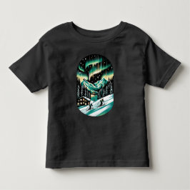 Aurora Ski Äventyr Unisex T Shirt