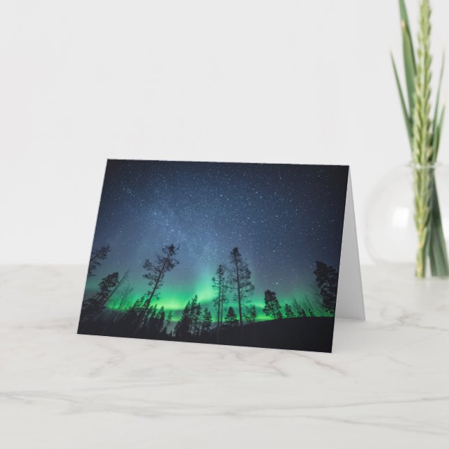 Aurora-skogskort Kort (Framsida)