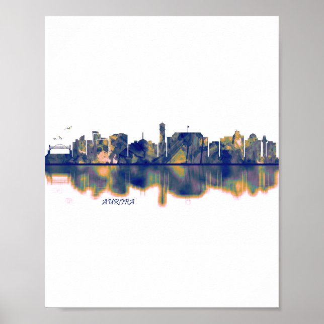 Aurora Skyline Poster (Framsidan)