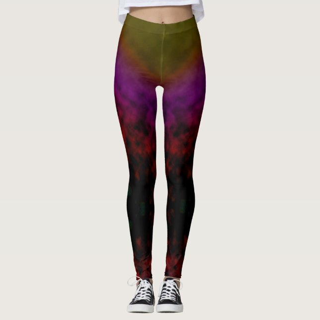 Aurora-slöja Leggings (Framsida)