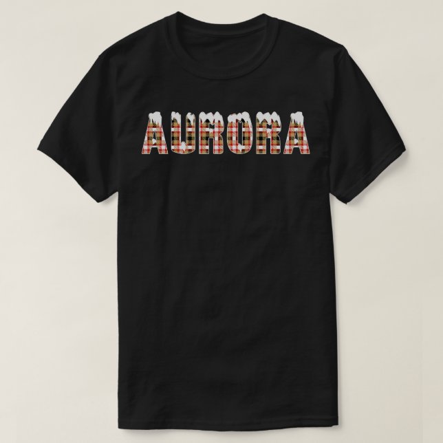 Aurora Snö T Shirt (Design framsida)