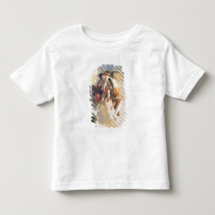 Aurora som stiger himmlarna t-shirt