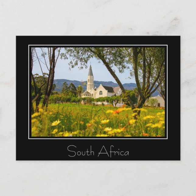 Aurora South Afrika Nature Architecture-vykort Vykort (Framsida)