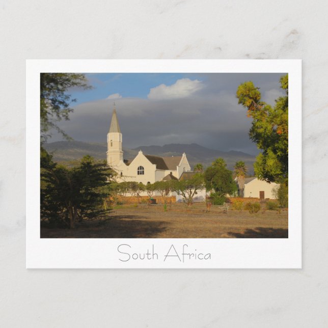 Aurora South Afrika Nature Architecture-vykort Vykort (Framsida)