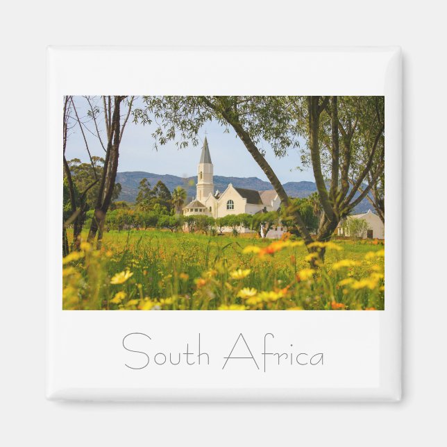 Aurora South Afrika SA Architecture Nature Magnet (Framsidan)