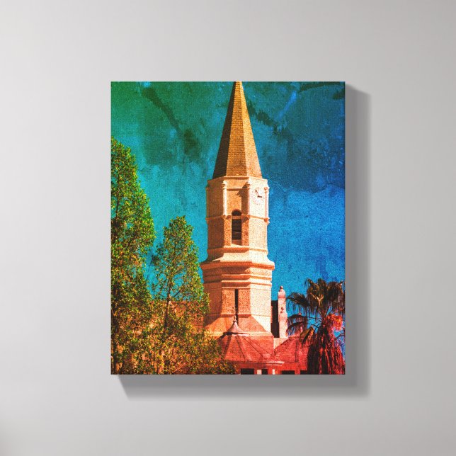 Aurora Sydafrika SA Arkitektur Natur Canvastryck (Framsida)