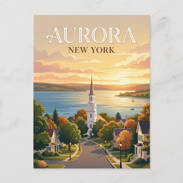 Aurora USA Vykort (Framsida)