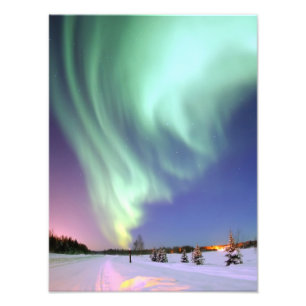 Aurora - Vackra norrsken Fototryck