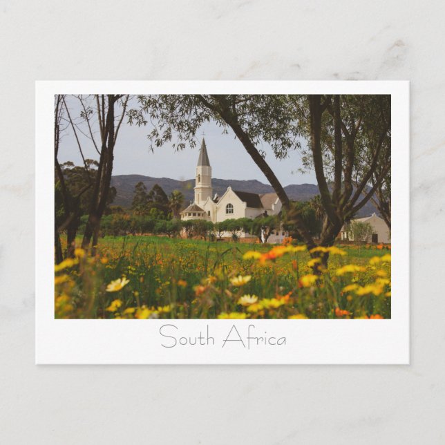 Aurora Väster Vild sänker South Afrika SA Vykort (Framsida)