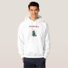 Aurora Winter Vector Hoodie – Minimal Modern Grafi