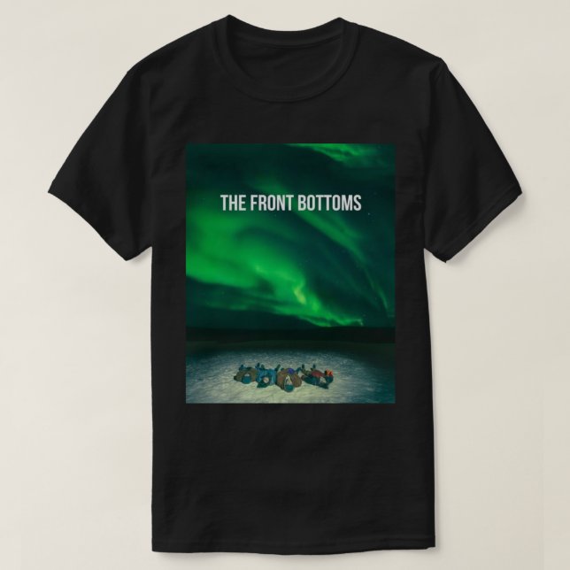auroran front grund Graphic T Shirt (Design framsida)