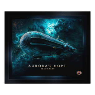Aurorans Hope, Cosmic Journey by Xzendor7 Fototryck