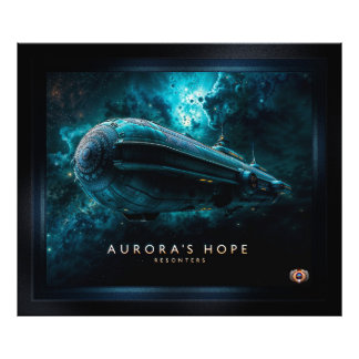 Aurorans Hope, Cosmic Journey by Xzendor7 Fototryck