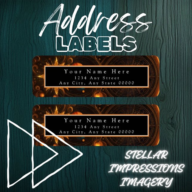 Aurorans Lament Returadress Etikett (Skapare uppladdad)