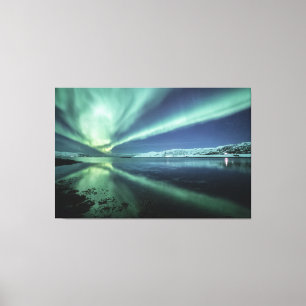 Aurorans reflektion canvastryck