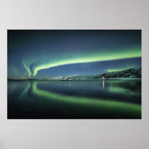 Aurorans reflektion poster