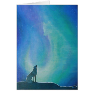 AuroraSong Hälsningskort