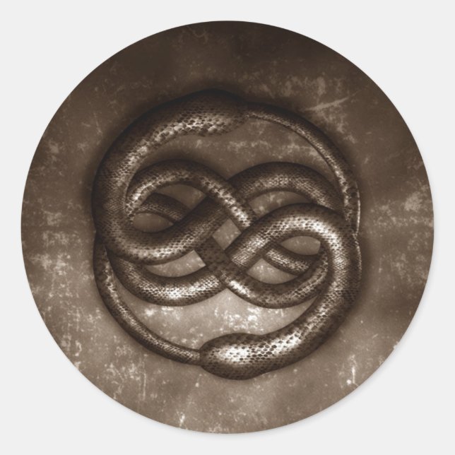 auryn runt klistermärke (Framsida)