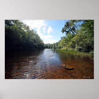 AuSable River i Adirondacks. 08 092 Poster