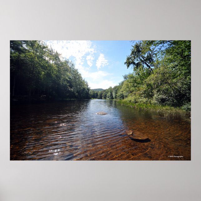 AuSable River i Adirondacks. 08 092 Poster (Framsidan)