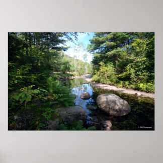 AuSable River i Adirondacks. print 120 Poster