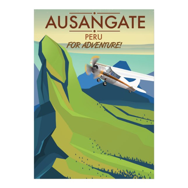 Ausangate Peru. I Äventyr! Fototryck (Framsidan)