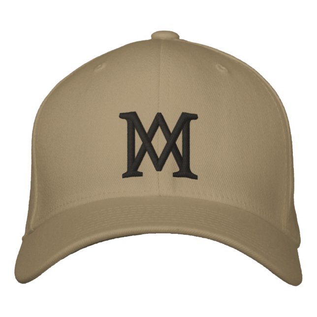 Auspice Maria Baseball Cap Broderad Keps (Framsida)