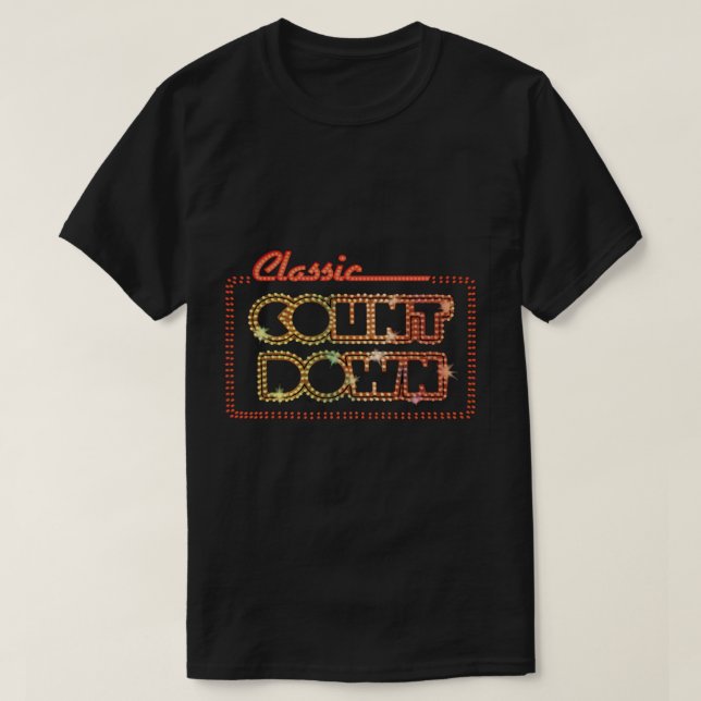 AusRock-nedräkning T Shirt (Design framsida)