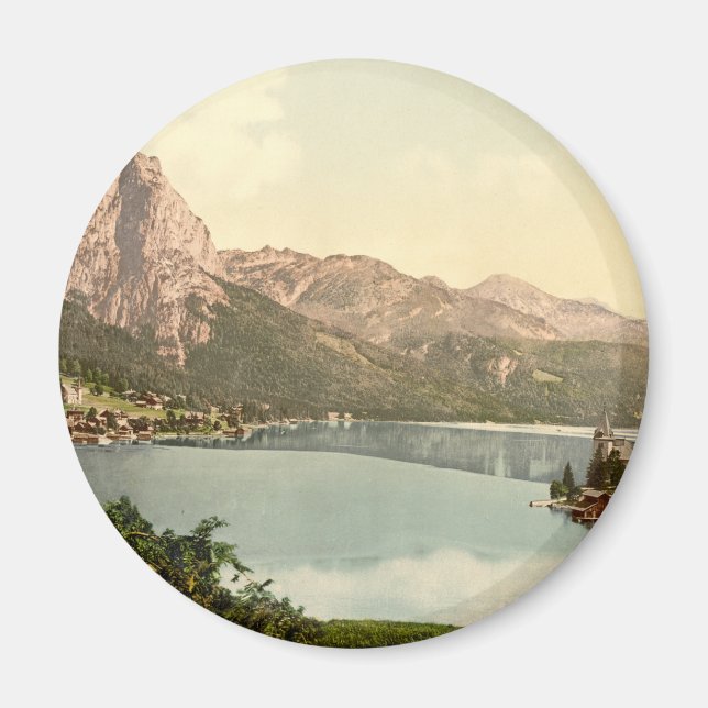 Aussee, Grundlsee, Österrike Magnet (Framsidan)