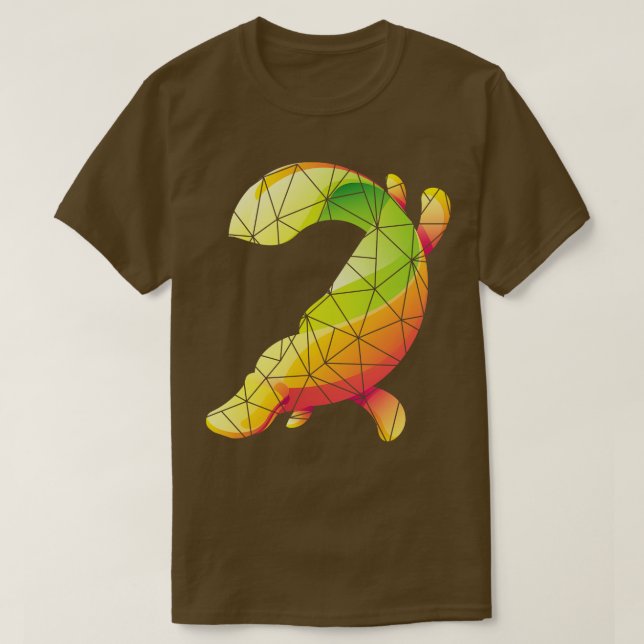 Aussie Animal Lover Gift Platypus T Shirt (Design framsida)