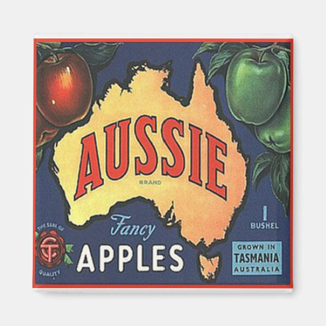 Aussie Apples Magnet (Framsidan)