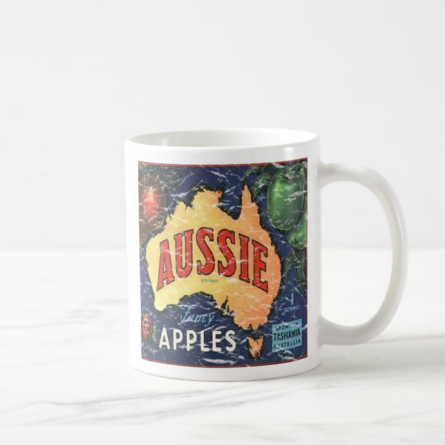 Aussie Apples - nödlidande Kaffemugg (Höger)