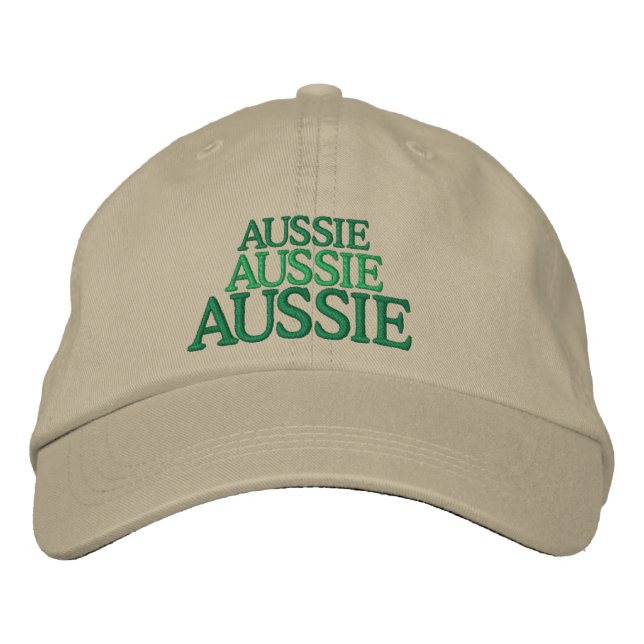 Aussie, Aussie, Aussie broderad mössa Keps (Framsida)