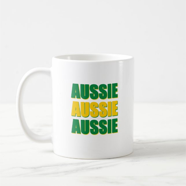 Aussie Aussie Aussie Kaffemugg (Vänster)