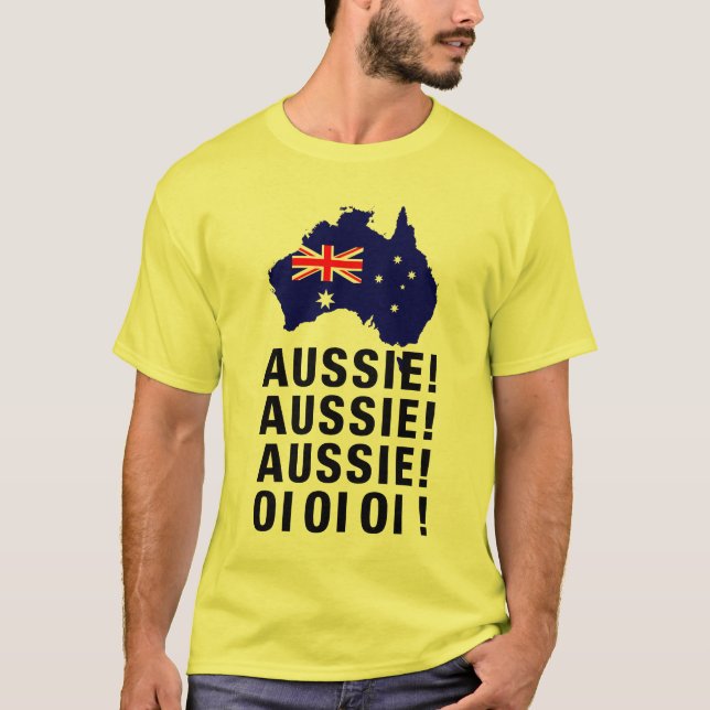 Aussie Aussie Aussie Oi Oi Oi Oi Tee (Framsida)