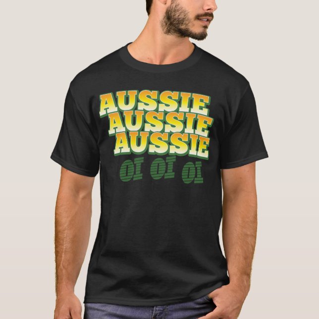 Aussie Aussie Aussie oioioi Tröja (Framsida)