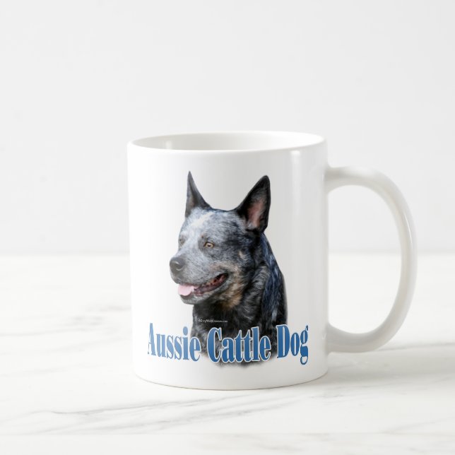 Aussie Cattle Hund Namn Kaffemugg (Höger)