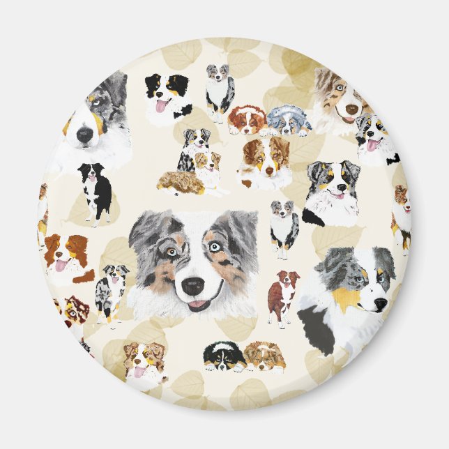 Aussie Collage Magnet (Framsidan)