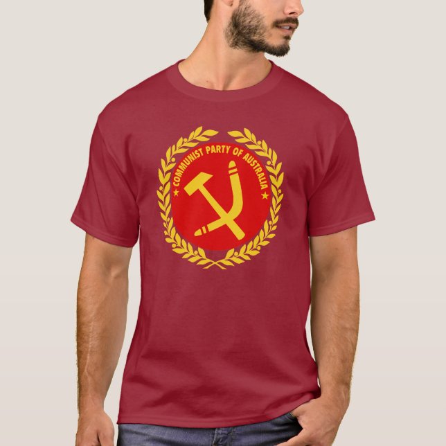 Aussie commie tee (Framsida)