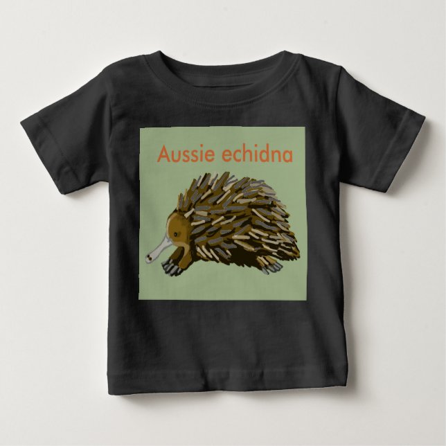 Aussie echidna t shirt (Framsida)