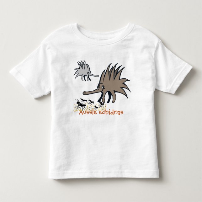 Aussie echidnas tee (Framsida)