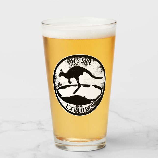 Aussie Explorer in grunge Glaskopp (Framsida fylld)