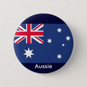 Aussie flagga knapp