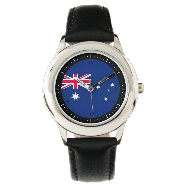 Aussie flagga Watch Armbandsur (Framsida)