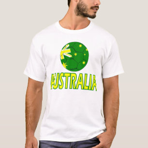Aussie fotbollboll tee